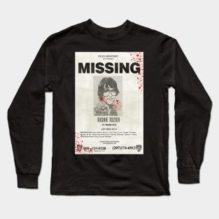 Missing Poster Long Sleeve T-Shirt